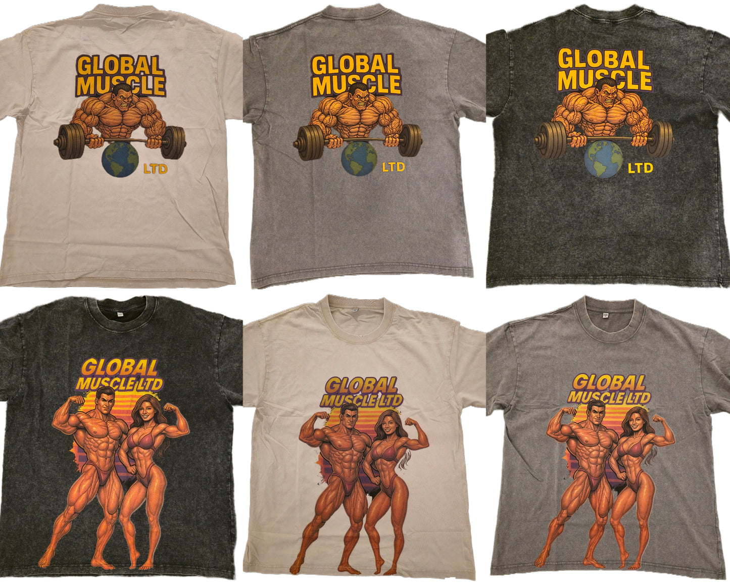 GLOBAL MUSCLE TEE CLASSIC PHYSIQUE