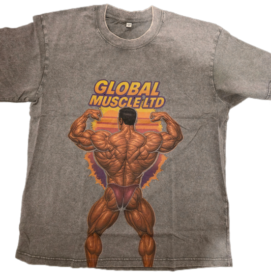 GLOBAL MUSCLE TEE BIG BACK FLEX