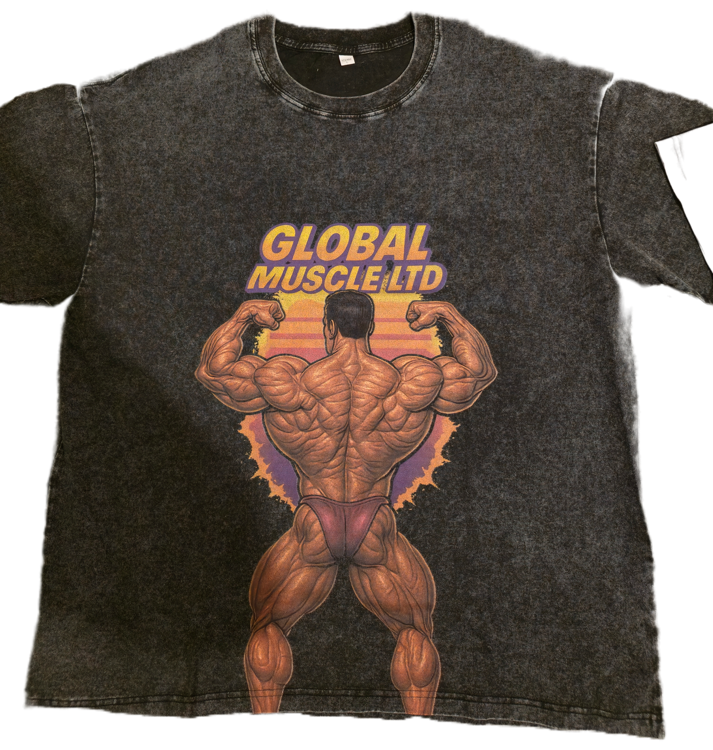GLOBAL MUSCLE TEE BIG BACK FLEX
