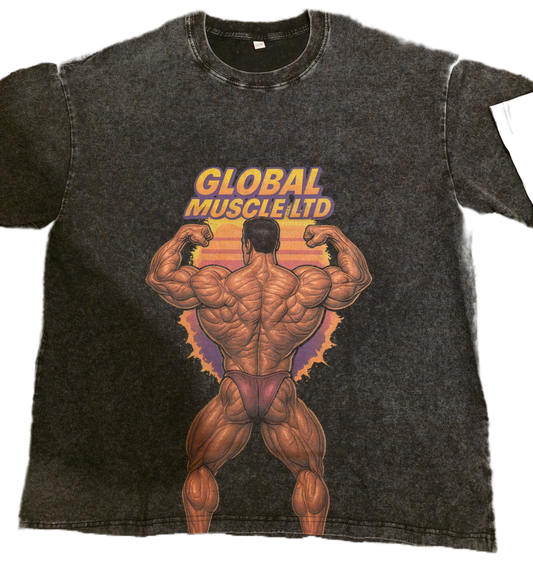 GLOBAL MUSCLE TEE BIG BACK FLEX