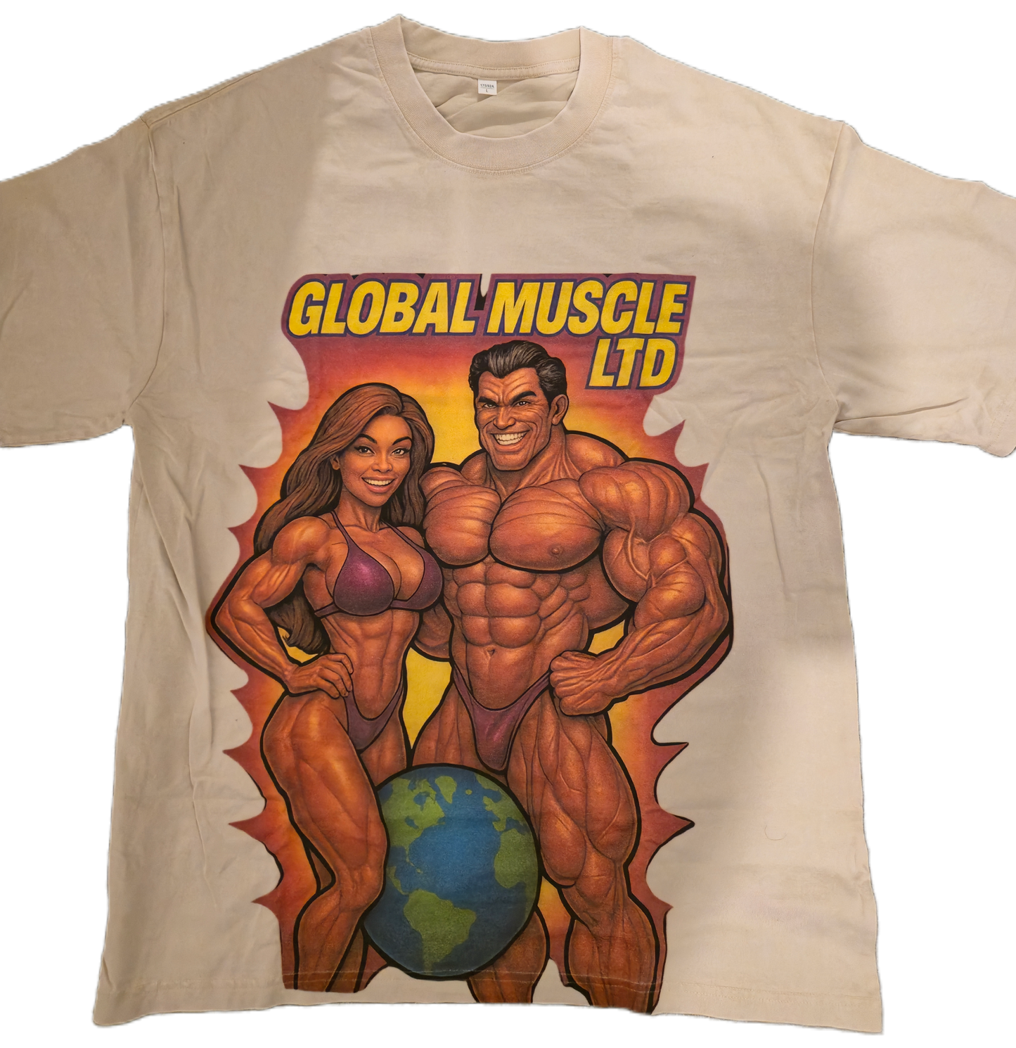 GLOBAL MUSCLE TEE PHYSIQUE  COUPLE