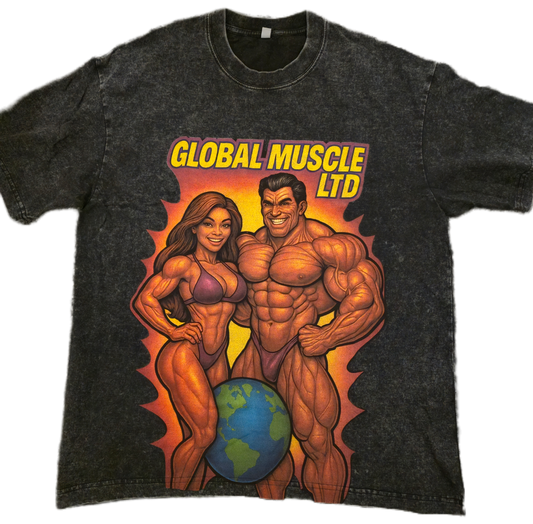 GLOBAL MUSCLE TEE PHYSIQUE  COUPLE